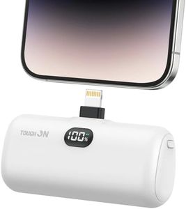 TOUGH ON Mini Portable Charger 5000mAh Power Bank PD Fast Charging, LCD Display Small Battery Pack Compatible with iPhone 14,13,12 Pro/Plus/Pro Max,11 and More