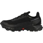 Salomon Alphacross 5 Gore-Tex Men's Trail Running Shoes, Powerful Grip, Waterproof, and Long Lasting Comfort, Black, 9.5 UK