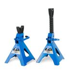 3 Ton (6,000 LBs) Automotive Jack Stands,Heavy Duty Steel Car Lifting Stand for Garages,Repair Shops,Adjustable Height 11.4"-16.8",1 Pair