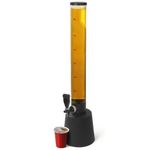 bar@drinkstuff Gulp Beer Tower Drink Dispenser | 3.5ltr Beer Dispenser, Tabletop Beer Tower, Home Beer Tower, Home Beer Dispenser, Party Beer Dispenser, Beverage Dispenser, Giraffe Beer Tower