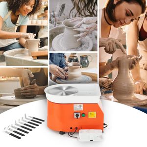 CREWORKS 350W Electric Pottery Wheel – Adjustable Speed Ceramic Machine