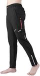 ROCKBROS Mens Cycling Bike Pants Quick-Dry Outdoor Mountain Running Hiking Gear Black