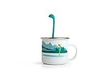 OTOTO Cup of Nessie + Baby Nessie Tea Infuser Set - Tea Infuser for Loose Leaf Tea - Nessie Tea Infuser Spoon & Tea Cup - Tea Infusing Spoon - Tea Difussers for Loose Tea - Nessie Tea Infusers