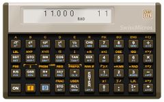 SwissMicros DM11L RPN Scientific Calculator – HP 11C Inspired | Titanium Shell | Wide Landscape Form | USB | Programmable