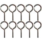 5/32” Hex Key Dogging Key Allen Key with Full Loop, Allen Wrench Door Key for Push Bar Panic Exit Devices, Solid Metal - 10 Packs