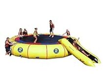 Island Hopper 25' Giant Jump Heavy Commercial Water Trampoline Yellow