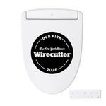 TOTO SW3446#01 WASHLET S5 Electronic Bidet Toilet Seat, Elongated, Cotton White