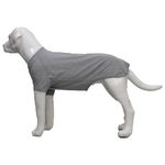 Lovelonglong Pet Clothing Dog Costumes Basic Blank T-Shirt Tee Shirts for Large Dogs Gray XXXXL