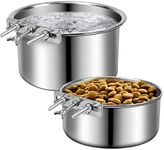 Stainless Steel Dog Bowls, ShineMe 