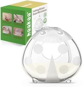 haakaa Ladybug Milk Collector 1.4oz/40ml 1pc - Wearable Nursing Cup | Soft Breast Shell | Breastmilk Saver | Portable Letdown Catcher for Pumping On The Go Breastfeeding Moms, Protects Sore Nipples