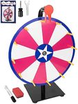 JstFrU 12 Inch Spinning Prize Wheel