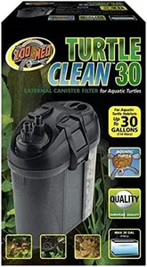 Zoo Med Turtle Clean 30 External Canister Filter for Aquatic Turtle Habitatsup To 30 gallon