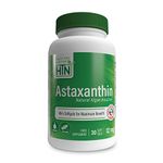 Natural Astaxanthin 12mg (Organic as AstaZine, Non-GMO, Soy-Free & Gluten Free) 30 Softgels (30)