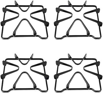8053458 Burner Grate Gas Stove Grate Replacement Whirlpool WPW10268483 8053580 AP6018155 PS11751457 4 Pack