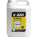 EVANS HI-PHOS High Active Concentrated Phosphoric Acid Toilet Cleaner and Descaler for Washrooms Toilet 5LTR
