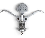 Kikkerland Day of the Dead Corkscrew, Day of Dead, Silver