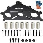 GEAROLL Engine Safe Stand Adapter Plate Compatible with Chevy Small/Big Block and LS LT Engines