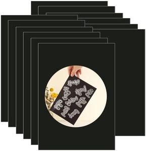 Briartw 12 Sheets Rubber Magnetic Sheets Set,8.86x5.9"0.8mm Thick Double Sided Magnetic Sheets Flexible Rubber Sheets for Metal Dies Storage and Organize Scrapbooking Tool Craft Supplies