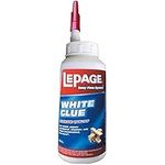 LePage Multi Purpose White Wood Glue - High Strength Wood Adhesive for Furniture, Woodworking, Crafts, & Repairs - 400 ml, 1 Pack