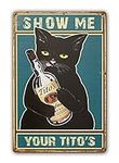 Black Cat Poster Show Me Your Tito’