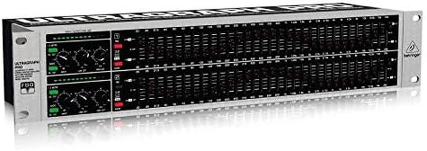Behringer ULTRAGRAPH PRO FBQ3102 Audiophile 31-Band Stereo Graphic Equalizer with FBQ Feedback Detection System