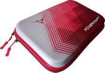 Powerkraft Table Tennis EVA Fabric Racket CASE, RED