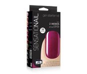 SENSATIONAIL Deluxe Raspberry Wine Gel Nail Polish Starter Kit
