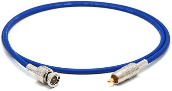 enoaudio Mogami 2964 Digital Coaxial Cable 75 Ohm | Canare Gold RCA - BNC | HiFi - 1.64 ft / 0.5 m