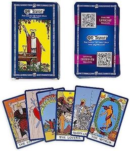 78 Card QR Tarot Deck with QR Codes - by Nicky Alan for Video Learning - Including Video Tarot Course, for Beginner, Intermediate & Advanced