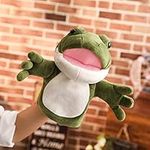 Frog Plush Hand Puppet, About 9.84i