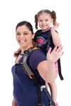 Piggyback Rider Scout Model - Child Toddler Carrier Backpack for Hiking Trails, Camping, Fitness Travel – Orange