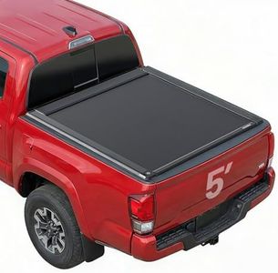 WOLFBOX Power Retractable Tonneau Cover for 2024-2026 Toyota Tacoma. Fits 5 FT Bed. Electric Aluminum Truck Bed Cover with Anti-Theft Remote Control & App (Not for 2024-2026 Trail Editions)