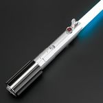 Lightsaber for Adults Real Light Sabers for Kids with 12 RGB Colors Motion Control Lightsabers for Dueling 16 Sound Fonts with Metal Hilts Smooth Swing Light Saber for Christmas Halloween Cosplay