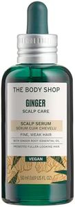 The Body Shop Ginger Scalp Serum (1x 50ml), Hair Serum for Fine Weak Hair and Dry Flaky Scalp, Fast-Absorbing, Non-Oily Vegan Haircare, Reduces the Appearance of Flakes and Soothes Dryness