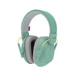 Alpine Muffy Noise Cancelling Headphones for Kids - 25dB Noise Reduction - Earmuffs for Autism - Sensory & Concentration Aid - Mint