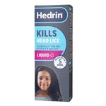 Hedrin Head Lice Liquid, Fast & Effective Lice & Nit Treatment, Kills Head Lice & Eggs, Clinically Tested, Suitable for Adults & Children, 1 x 100ml (4 x 25ml Treatments)