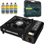 GREEN HAVEN Black Portable Camping 