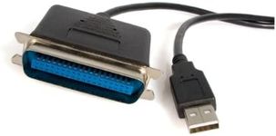 StarTech 6-Feet USB to Parallel Printer Adapter - M/M (ICUSB1284)