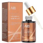 ANAiRUi Vitamin C Serum 20% for Face with Hyaluronic Acid, Vitamin E, Jojoba Oil - Hydrating, Plumping and Brightening Skin, Reducing Fine Lines, Wrinkles and Dark Spots, Anti Aging, 30ml