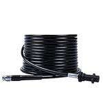 Stone Banks 10 m Pipe and Drain Cleaning Kit for Kärcher, Pressure Washer Drain Hose for Karcher K2 K3 K4 K5 K6 K7 Pressure Washer with Jet Nozzle 180Bar/60°C