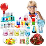 Science Kits for Kids, Over 360 Science Experiments Including Volcano Science Kit, Crystal Growing Kit, DIY STEM Educational Toys for Boys and Girls Aged 6+