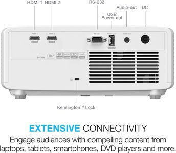 Optoma HZ40HDR Laser Home Theater Projector – 4K HDR Compatible