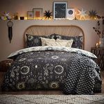 furn Constellation Duvet Cover Set, Polycotton, Multicolor, Double