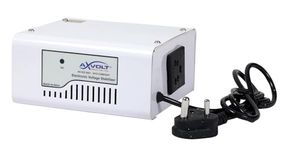Axvolt Fridge Stabilizer for Double Door Refrigerator up to 450L | Voltage Stabilizer for Refrigerator | Copper Transformer Voltage Protector | White