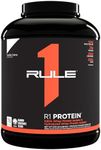 Rule One Proteins, R1 Protein - Vanilla Crème, 25g Fast-Acting, Super-Pure 100% Isolate and Hydrolysate Protein Powder with 6g BCAAs for Muscle Growth and Recovery, 5lbs