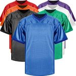 JKNAKN Blank Football Jerseys Mesh 