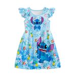 Aepotumn Girls Dress Princess Dress Kids T-Shirt Top Tutu Skirts Set with bag for Holiday Party Birthday Party Dress Up