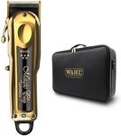 Wahl Professional 5-Star Series Cordless Magic Clipper, Gold with BONUS Black & Gold Barber Bag