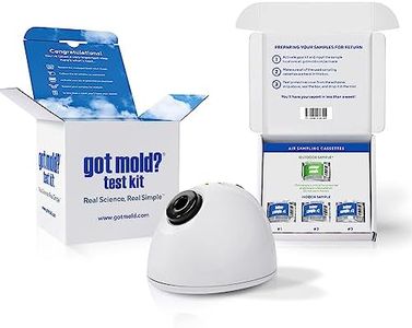 GOT MOLD? Professional Quality Mold Test Kit | Air Sampling w/Reusable BioVac™ Air Sampler | Lab Fees Included | Full Mold Type and Quantity Analysis | 1, 2 & 3-Room Test Kits & Refills | 3 ROOM KIT