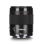 YONGNUO YN85mm F1.8R DF DSM II Canon Medium Telephoto Prime Lens with RF Mount Auto Focus Full Frame Compatible with Canon EOS R Mirrorless Cameras
